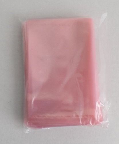 NEW Elkay FAS40406 4 Mil Anti-Static Bag, 4&#034; x 6&#034;, Pink, Pack of 100