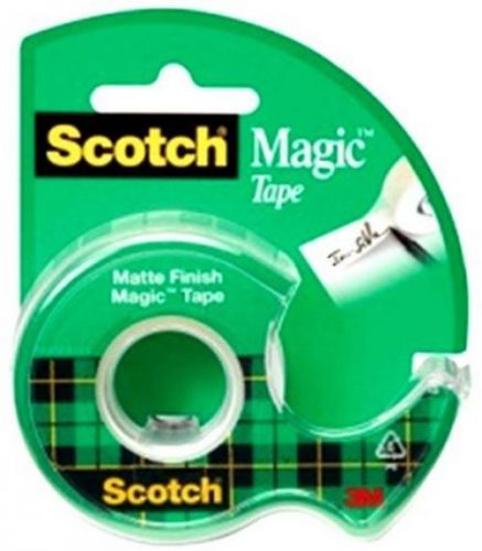 Magic Invisible Tape Matte Finish 1/2 X 450 Inches Moisture Proof Material
