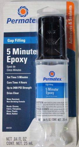Permatex Permapoxy 5 Minute Clear General Purpose Epoxy 84101