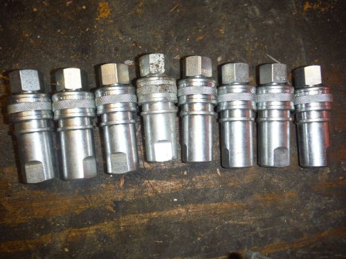 8 SETS NEW OLD STOCK FOSTER MFG H2 &amp; K2S  COUPLERS QUICK CONNECT