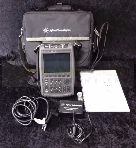 Agilent hp keysight n9912a fieldfox handheld rf analyzer 4ghz calibrated w. cert for sale