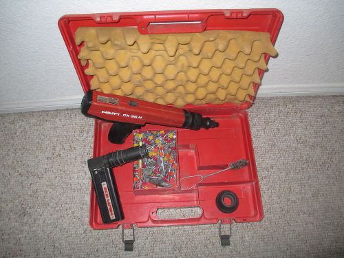 Hilti dx36 dx 36 m 32 powder actuated stud nail gun nailer fastening tool driver for sale