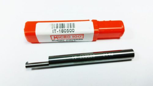 Micro 100 .180&#034; x  .500&#034; Depth Carbide Threading Grooving Boring Bar Tool (Q 578