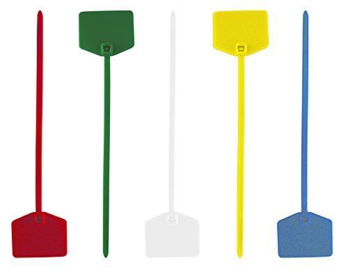 Varylala ColorYourLife 50 PCS 4 inch Marker Nylon Cable Ties - Assorted colors