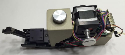 Motorized 3 Axis Prober Micro Positioner Pan Tilt Vacuum Base Manual Knob