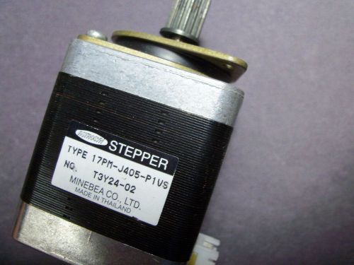 Minebea Astrosyn 17PM-J405-P1VS #T3Y24-02 stepper motor 6-pin connector