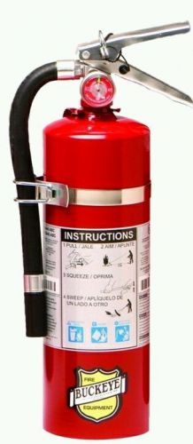 2016 new, in box, buckeye 5 lb abc fire extinguisher w/vehicle bracket 25614 usa for sale