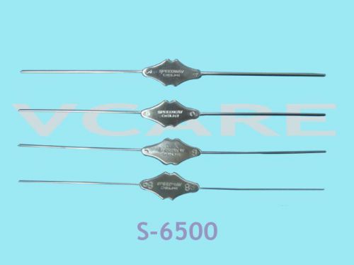 Bowman Lacrimal Probes (Set Of 4, 8 Sizes)  FDA &amp; CE approved
