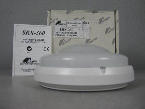 Cee srx360 crow ceiling mount pir &amp; mw dectector sensor for sale