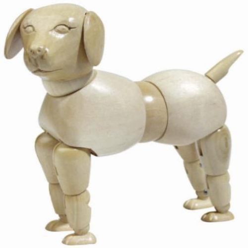 Art Advantage Dog Mannequin 6-Inch Dog Can Be Decorated Or Painted New Gift