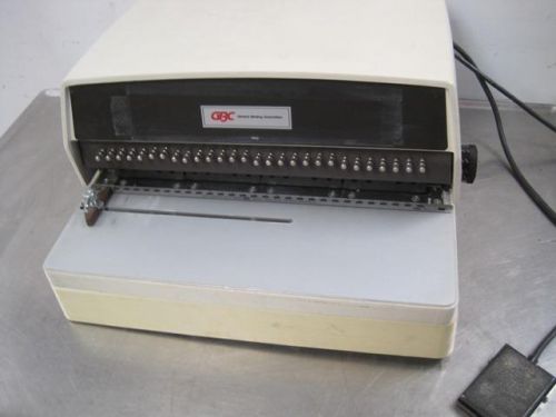 Gbc 111pm-2 heavy duty 19 hole paper punch machine binding with foot pedal for sale