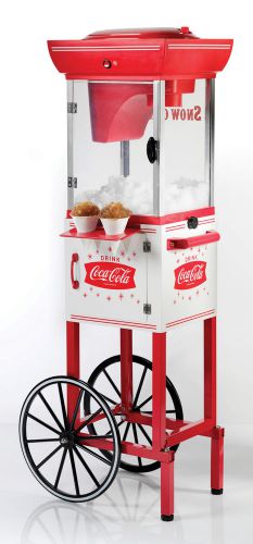 New nostalgia electrics scc399 vintage collection snow cone cart maker machine for sale