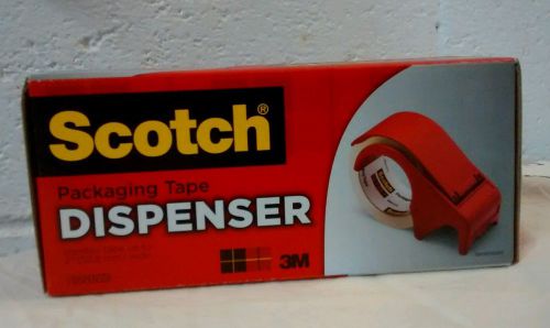 Scotch Packaging Tape Dispenser DP-300RD by 3M For Up To 2&#034; Tape