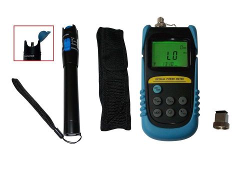 Optical Power Meter +26 to -50dBm 1mW Visual Fault Locator Fiber Optic Cable