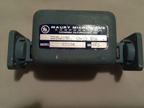 Maury Microwave M750A Isolator 10-15 GHz