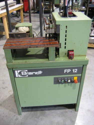 Brandt FP 12 Cutting Station and Buffing Station