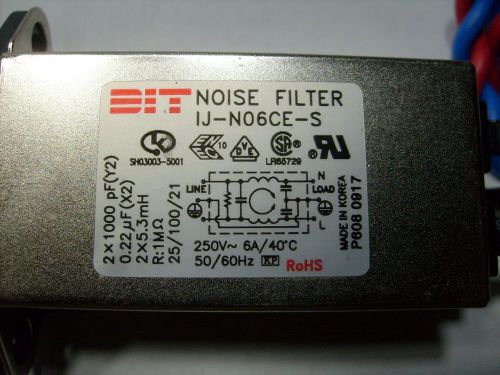 NOISE FILTER EMI  250V 6A