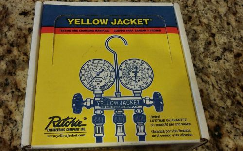 Yellow Jacket test and Charging Manifold