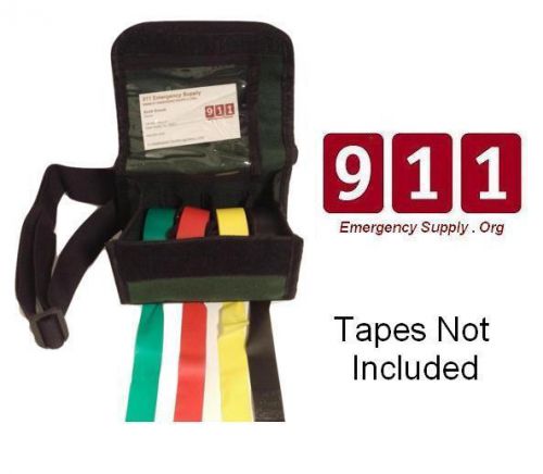 CERT Triage Tape Dispenser Mass Cacaulity Disaster 4 Tape Adjustable Waist Belt