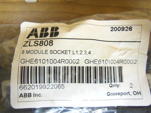 ABB ZLS808 8 MODULE SOCKET L1,2,3,4    PLUS extras!!