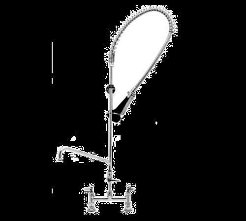 T&amp;s brass b-0123-a10-08 easyinstall pre-rinse unit spring action gooseneck... for sale