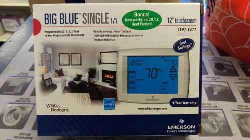 1F97-1277 EMERSON/WHITE RODGERS BIG BLUE 12&#034; TOUCHSCREEN THERMOSTAT