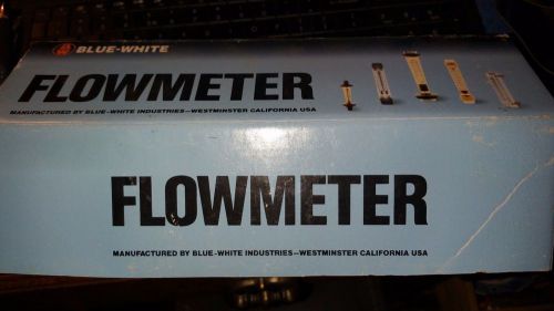 Blue White Flowmeter F-451004LHK