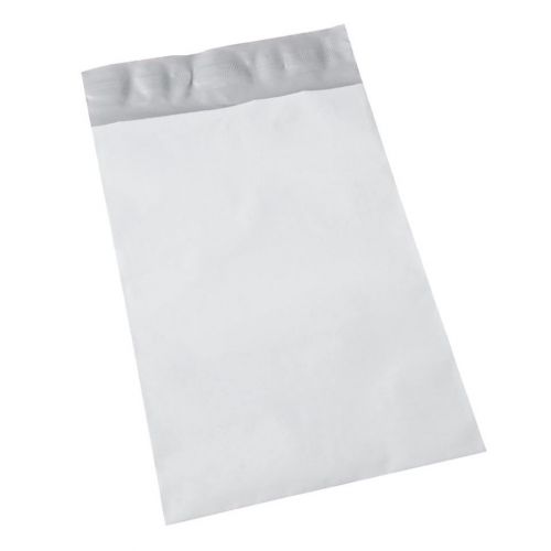 (20) 10&#034; x13&#034; Poly Mailers White Envelopes Self Sealing Shipping Bags