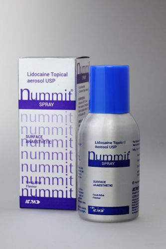 2 Packs X NUMMIT-Lidocaine 15%Spray L.A FOR DENTAL USE 100gm each, free shipping