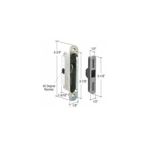 Crl 7/8&#034; wide mortise lock and keeper with 3-7/8&#034; screw holes for traco doors for sale