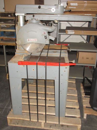 ROCKWELL RADIAL ARM SAW