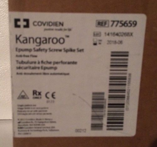 Case Of Covidien Kangaroo E Pump Spike Sets