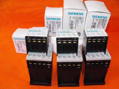 Siemens-3RT1317-1AP00-COIL-230V+3RH1140-1BB40-COIL24V.+3RH1911-1F31(LOT6)NEW
