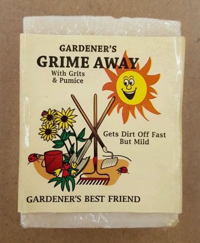 GARDENER&#039;S GRIME AWAY WITH GRITS &amp; PUMICE - 6.6 OZ SOAP