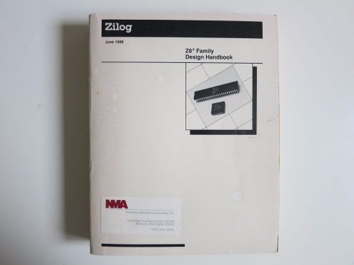 1988 Zilog Z8 Family Design Handbook, Microcomputers