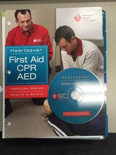 Heartsaver First Aid with CPR and AED Instructor Manual  (2010, Other