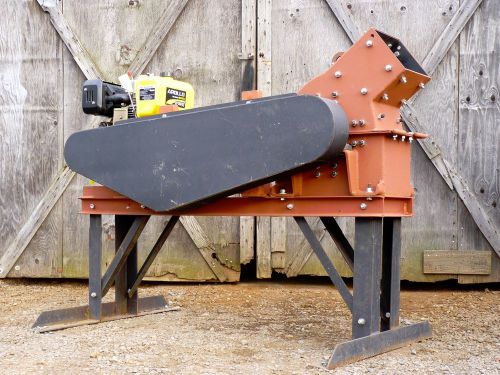 Hammer mill 12&#034;x9&#034; gold mining, rock crushing, pulverizer, crusher 10hp diesel for sale
