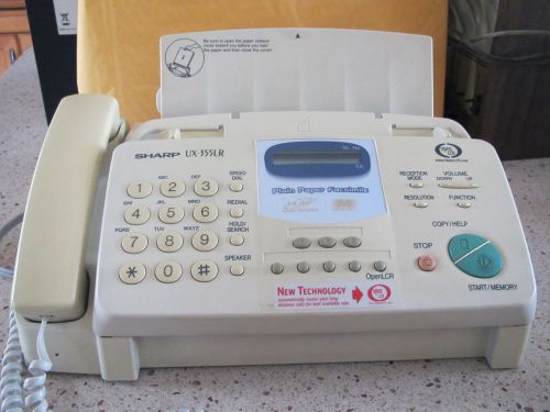 Sharp UX355LR Plain-Paper Fax Machine