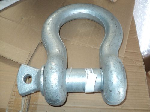 Dayton 2mwn7 shackle, screw pin, 50000 lb., dia. 2 in. for sale