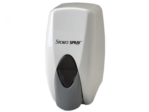 STOKO SPRAY 400 ml Wall Mount Soap / Hand Sanitizer Dispenser - White -FREE SHIP