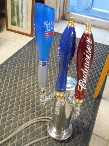 Used 3 Tap Beer SS Tower in excellent condition
