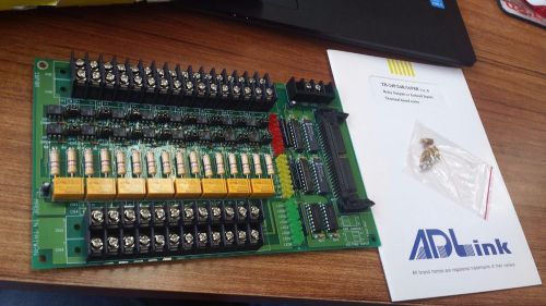 ADLINK TB-16P8R/12 16CH OPTO-ISOLATED IN 8 RELAY DATA ACQUISITION