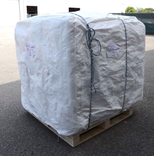 New 210 bulk bag 35x35x50 fibc (super sack) ton bag 3000lb swl (by pallet) for sale