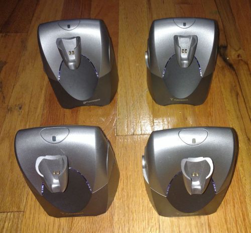 Lot of 4 Plantronics CS55 Wireless Office Charging Station Bases