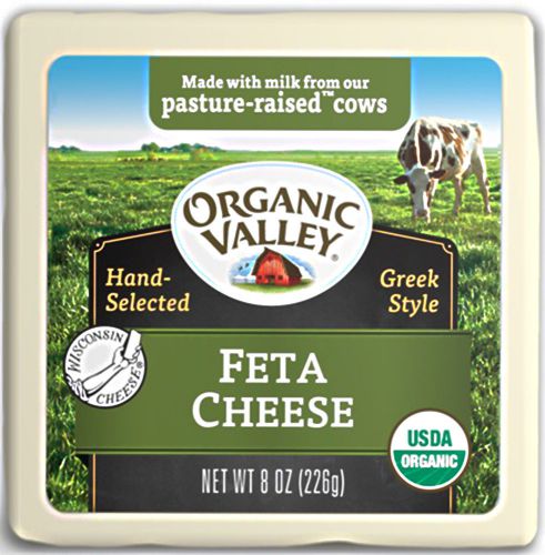 Organic Valley Organic Feta Cheese, 8 Oz