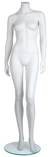 Econoco MGF2-HL Female Mannequin, Headless Hands by Side Left Leg Slightly Bent