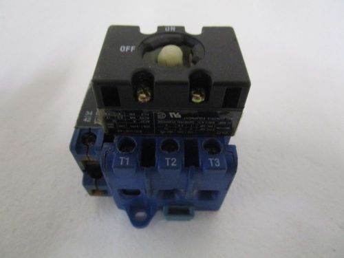 KRAUS &amp; NAIMER DISCONNECT SWITCH H010/B11-E AND KG32-K300 *USED*