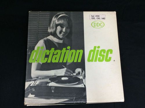 Dictation Disc DDC Shorthand Speed Development 45 RPM RECORDS  #430 + Bonus 45