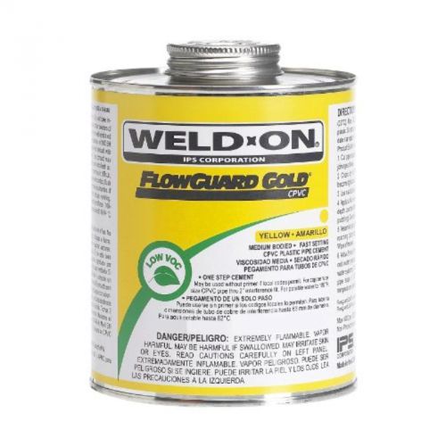 Weld-on fgg cement cpvc 1 pint ips corporation 11027 012181110270 for sale