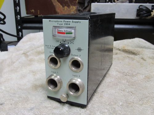 Bruel Kjaer B&amp;K 2804 Microphone Power Supply,